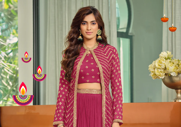 Diwali Outfits Ideas For Women To Glam Up Your Look 2022