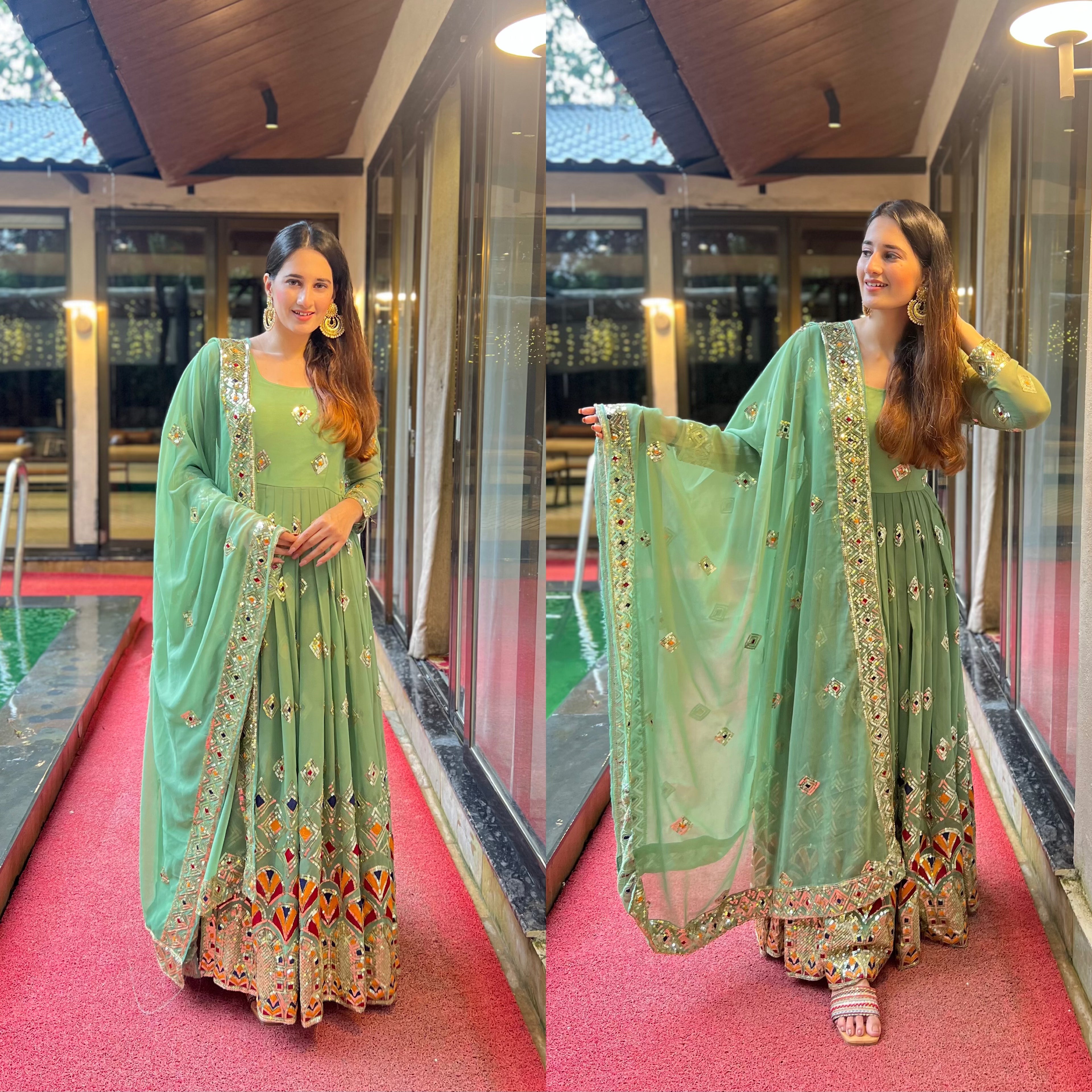 Presenting New Đěsigner Anarkali Suit In New Fancy Style (NF1188)