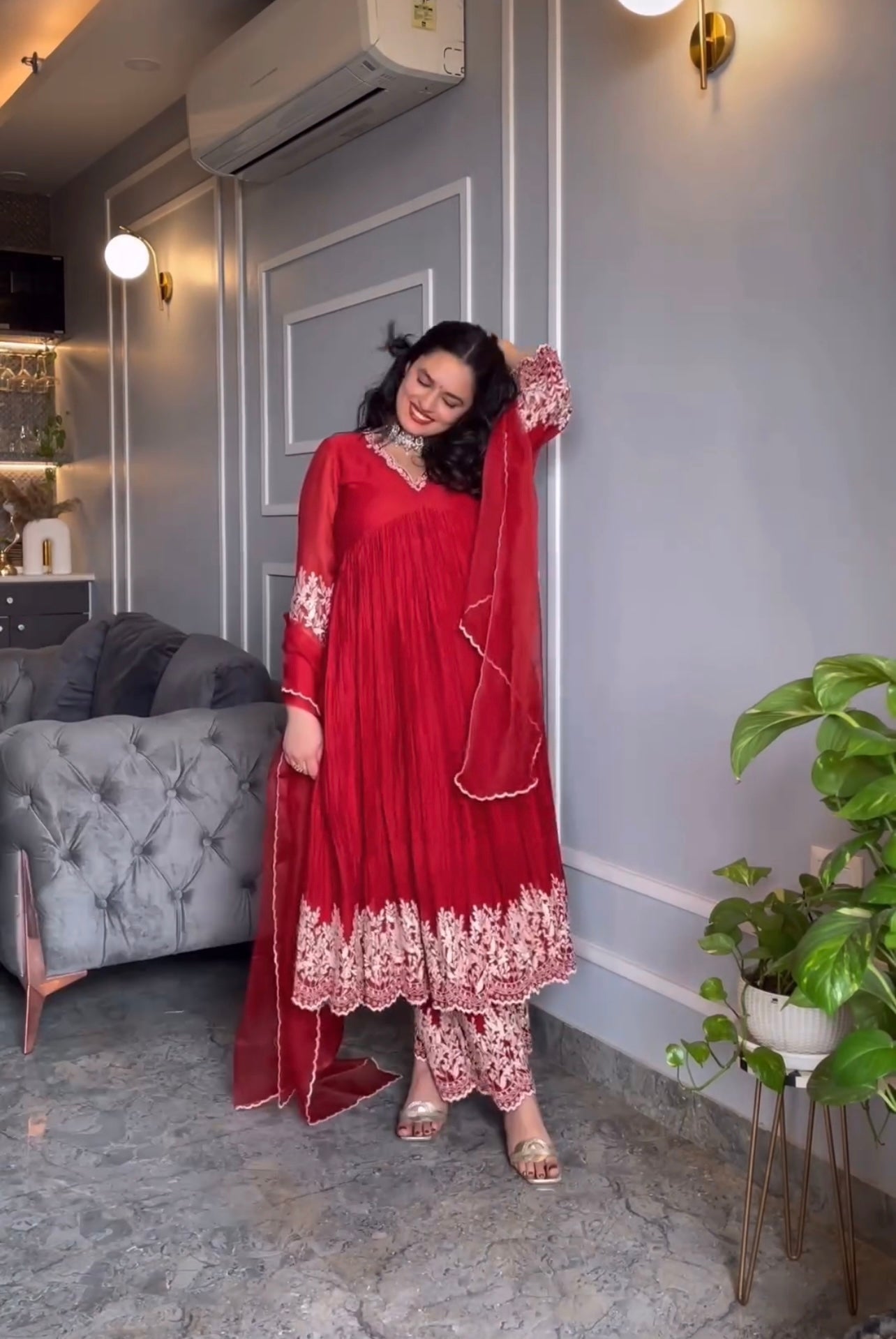 New Đěsigner Anarkali Suit In New Fancy Style (NF1205)