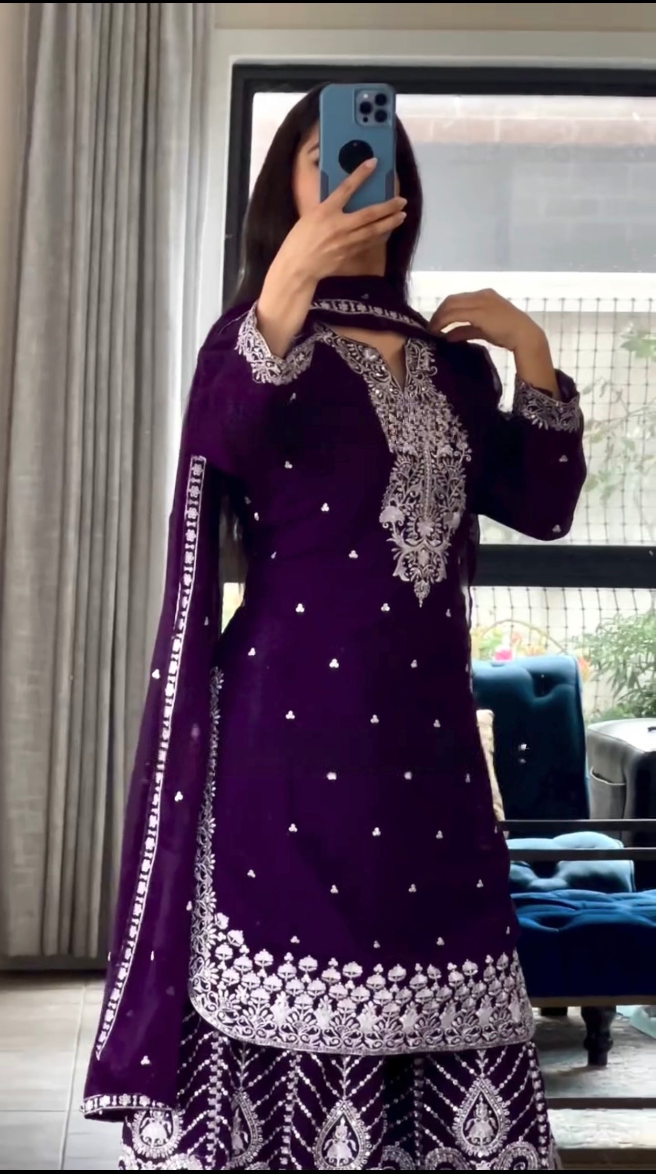 Majestic Allure The Luxe Fusion of Purple and Wine