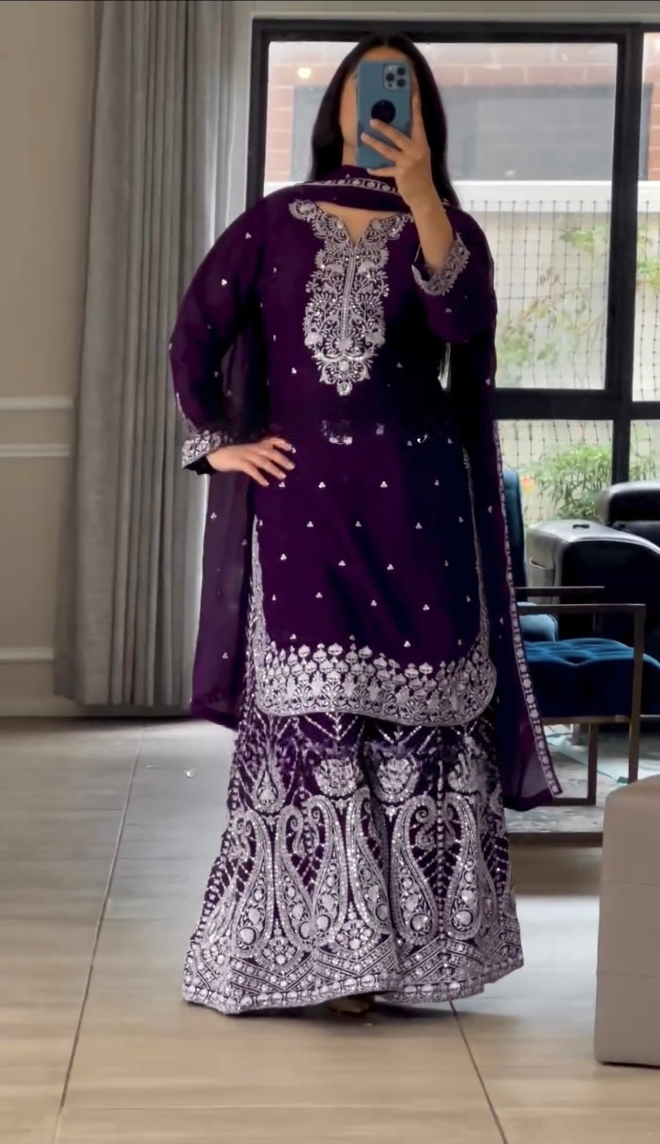 Majestic Allure The Luxe Fusion of Purple and Wine