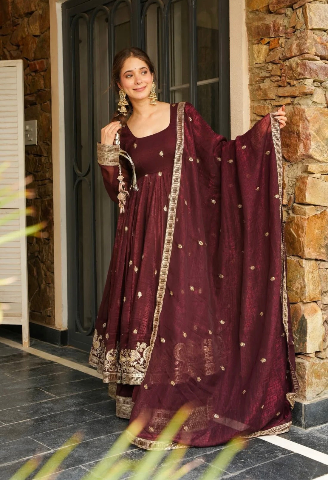 Divine Chic Luxurious Anarkali Styles for Sophisticated Women