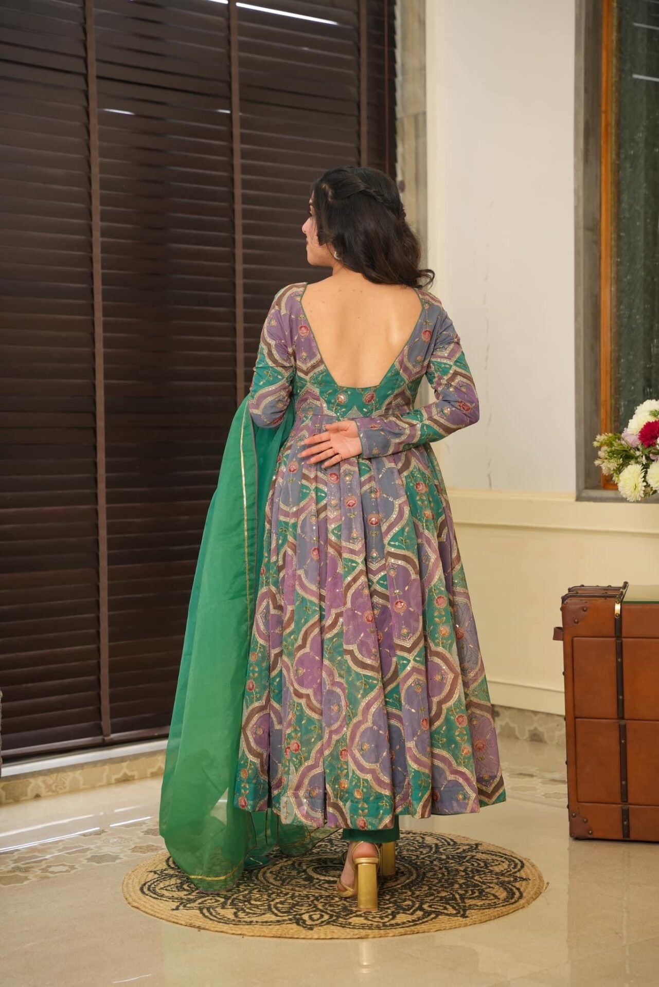 Grace in Motion: The Timeless Anarkali Look