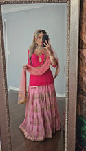 Load image into Gallery viewer, New Designer Party Wear Look Top ,Lehenga And Dupatta - 1172
