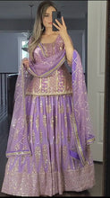 Load image into Gallery viewer, New Designer Party Wear Look Top ,Lehenga And Dupatta - 307
