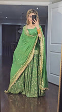 Load image into Gallery viewer, New Đěsigner Lehenga -Top In New Fancy Style [ Green -1174 ]
