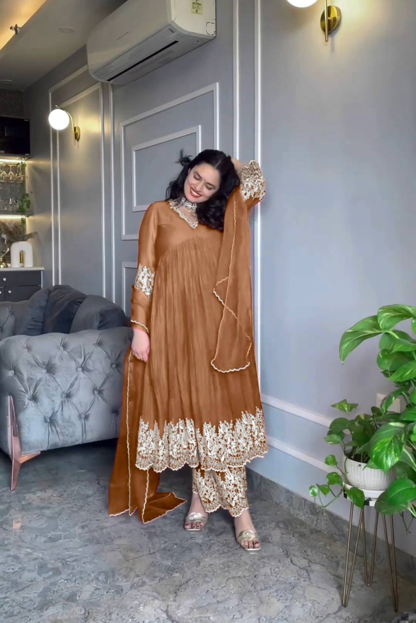 Layers of Style: Anarkali Meets Aliya Cut Magic